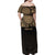 Gulf of Mexico Personalized Family Matching Off Shoulder Maxi Dress and Hawaiian Shirt Since 1569 Aztec Vingtage