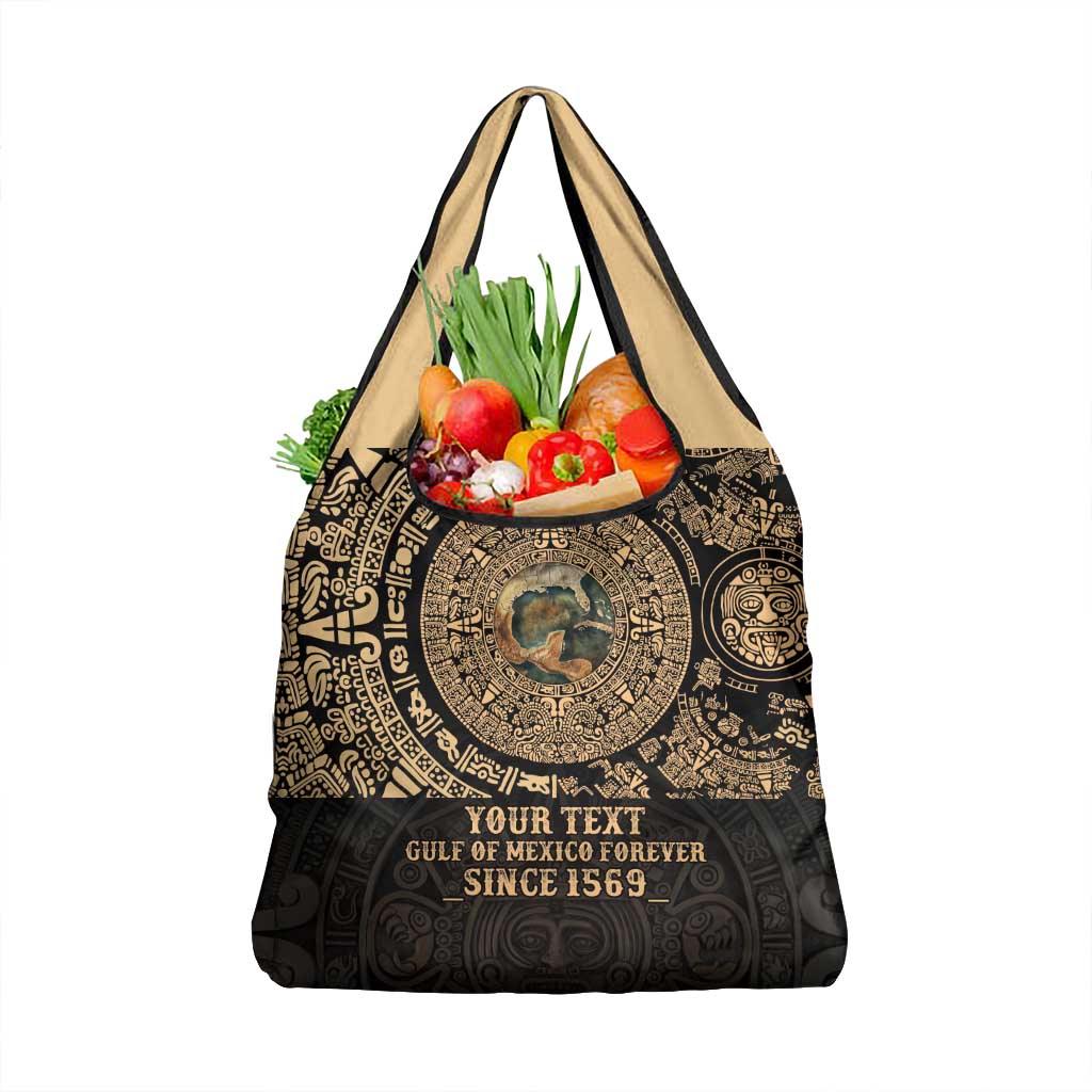 Gulf of Mexico Personalized Grocery Bag Since 1569 Aztec Vingtage