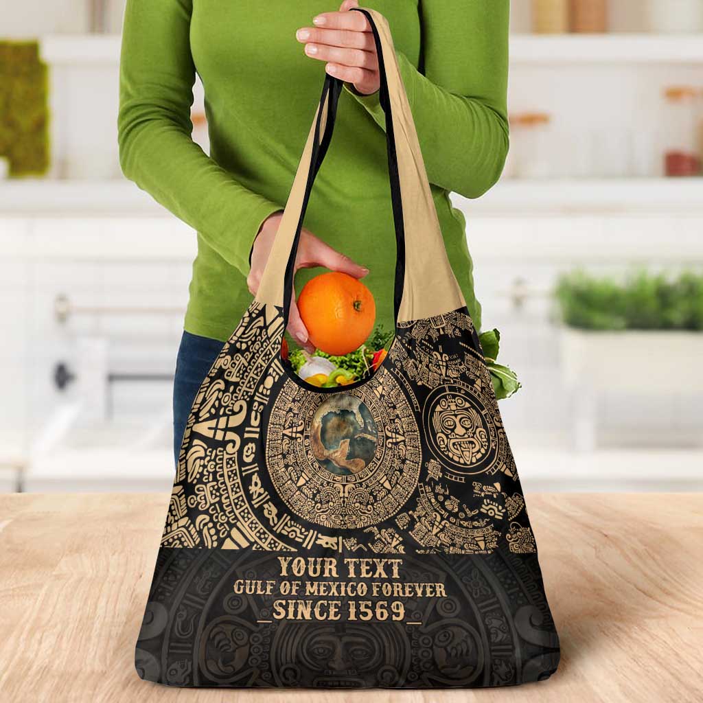 Gulf of Mexico Personalized Grocery Bag Since 1569 Aztec Vingtage