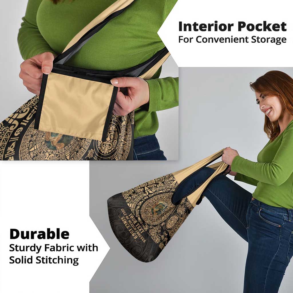 Gulf of Mexico Personalized Grocery Bag Since 1569 Aztec Vingtage