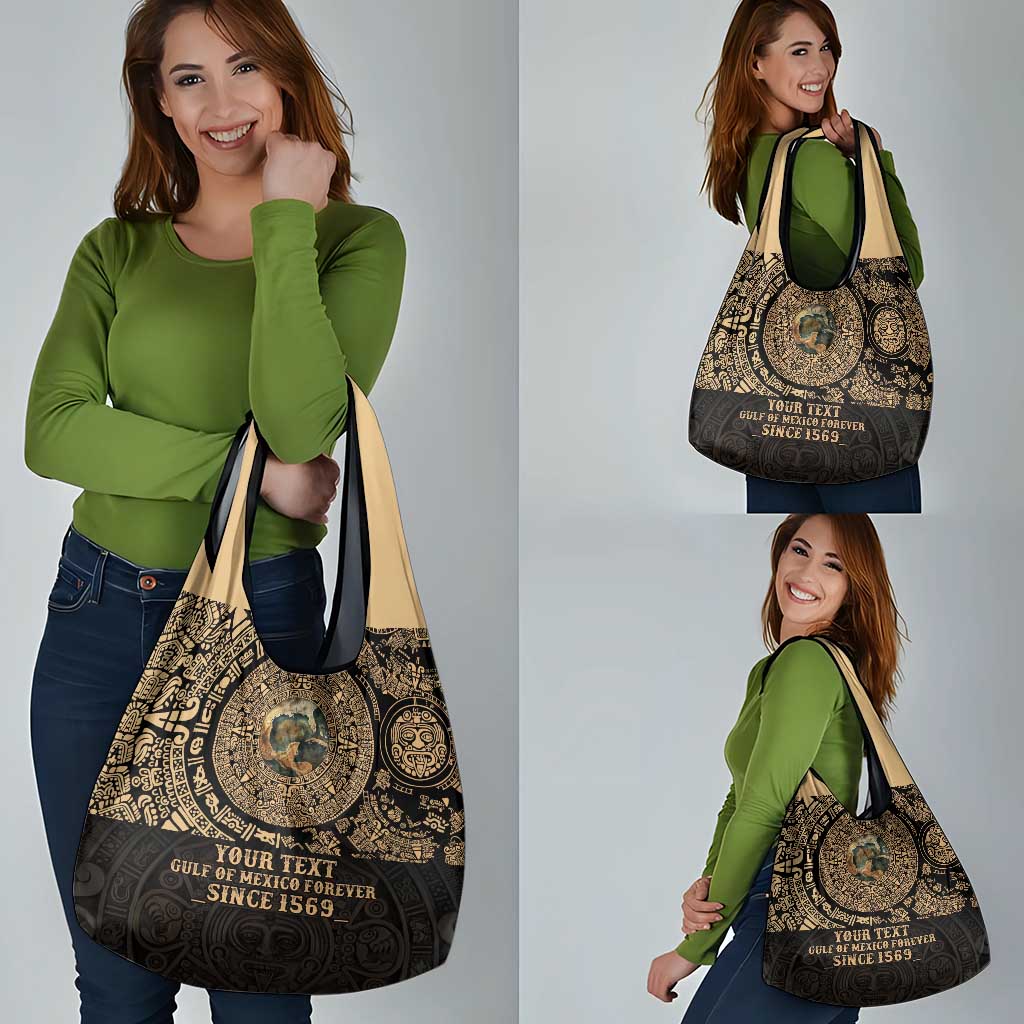 Gulf of Mexico Personalized Grocery Bag Since 1569 Aztec Vingtage