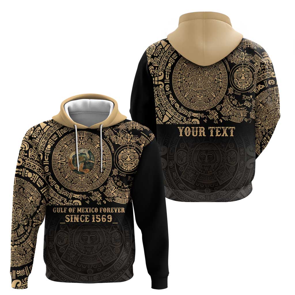 Gulf of Mexico Personalized Hoodie Since 1569 Aztec Vingtage
