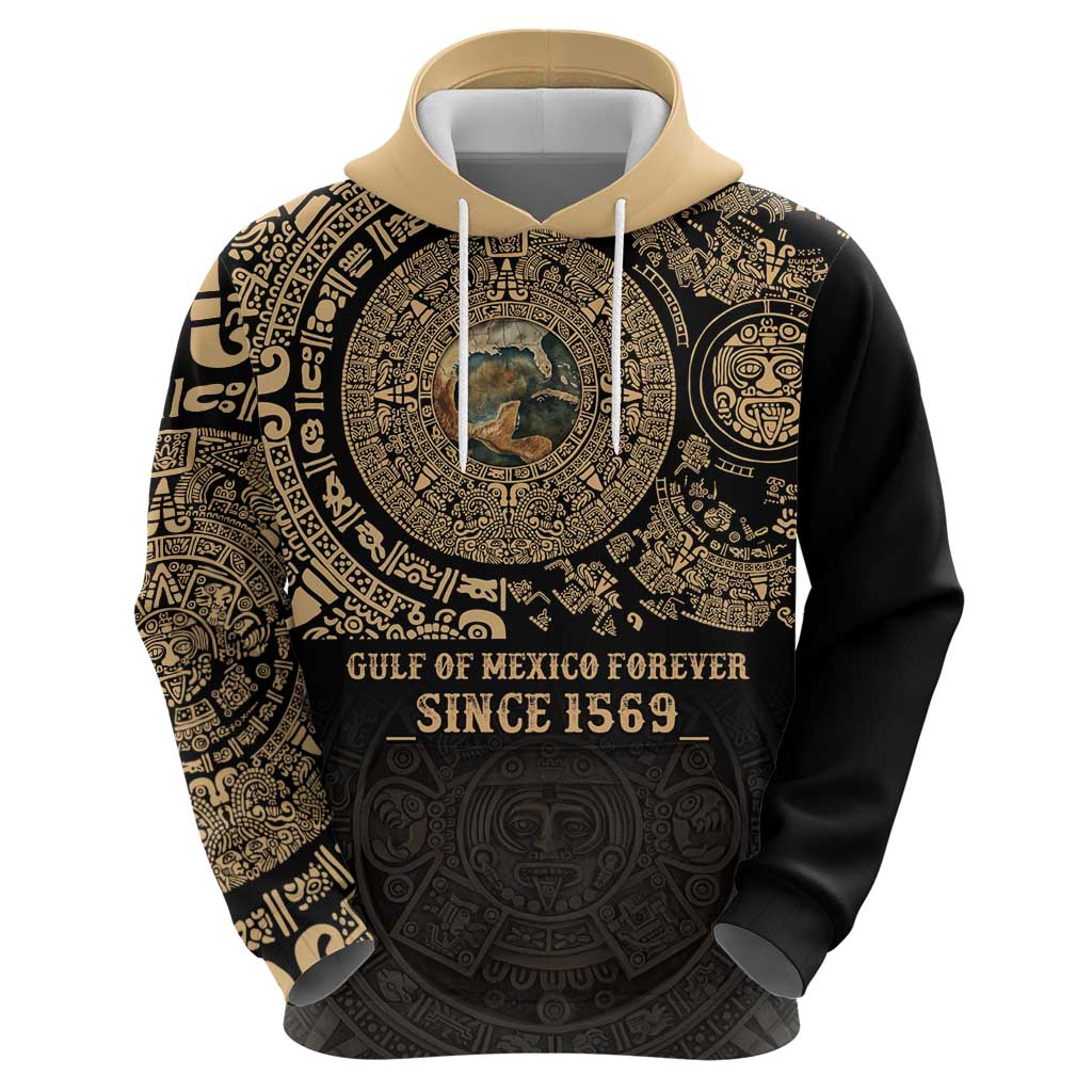 Gulf of Mexico Personalized Hoodie Since 1569 Aztec Vingtage