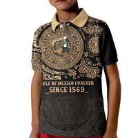 Gulf of Mexico Personalized Kid Polo Shirt Since 1569 Aztec Vingtage