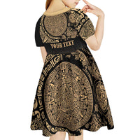 Gulf of Mexico Personalized Kid Short Sleeve Dress Since 1569 Aztec Vingtage