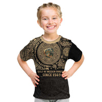 Gulf of Mexico Personalized Kid T Shirt Since 1569 Aztec Vingtage