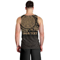 Gulf of Mexico Personalized Men Tank Top Since 1569 Aztec Vingtage