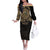 Gulf of Mexico Personalized Off The Shoulder Long Sleeve Dress Since 1569 Aztec Vingtage