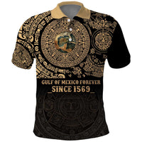 Gulf of Mexico Personalized Polo Shirt Since 1569 Aztec Vingtage