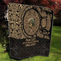 Gulf of Mexico Personalized Quilt Since 1569 Aztec Vingtage
