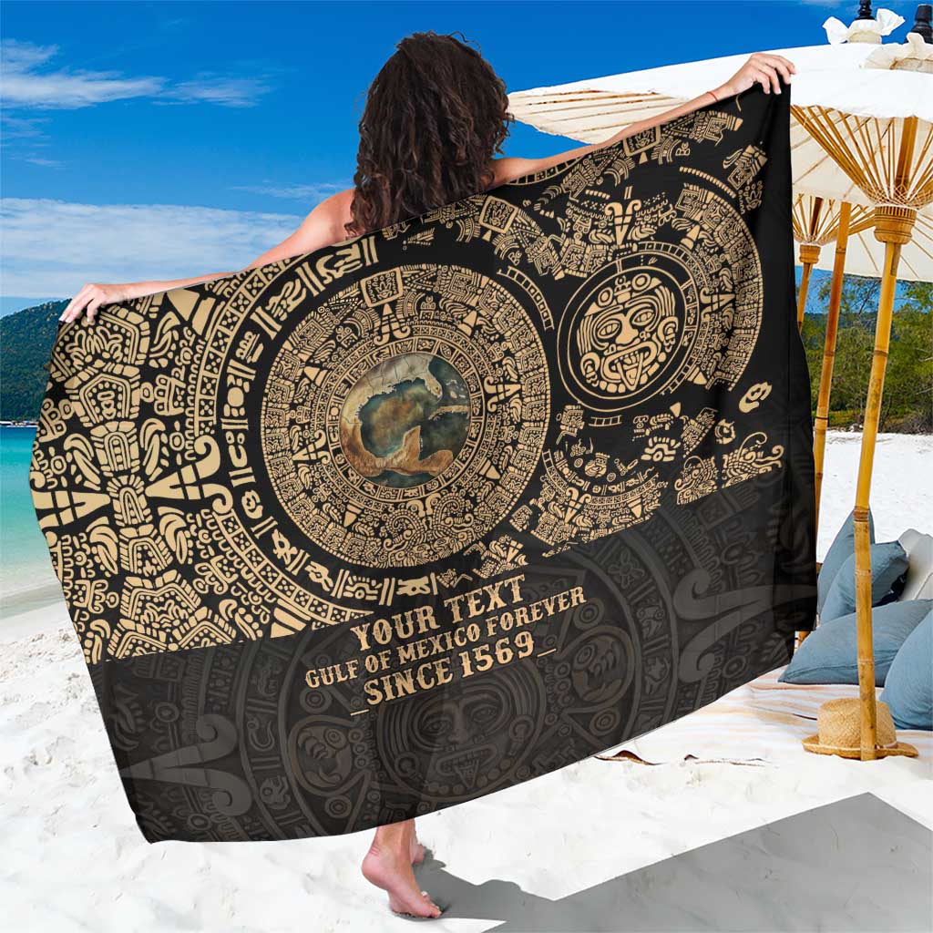 Gulf of Mexico Personalized Sarong Since 1569 Aztec Vingtage