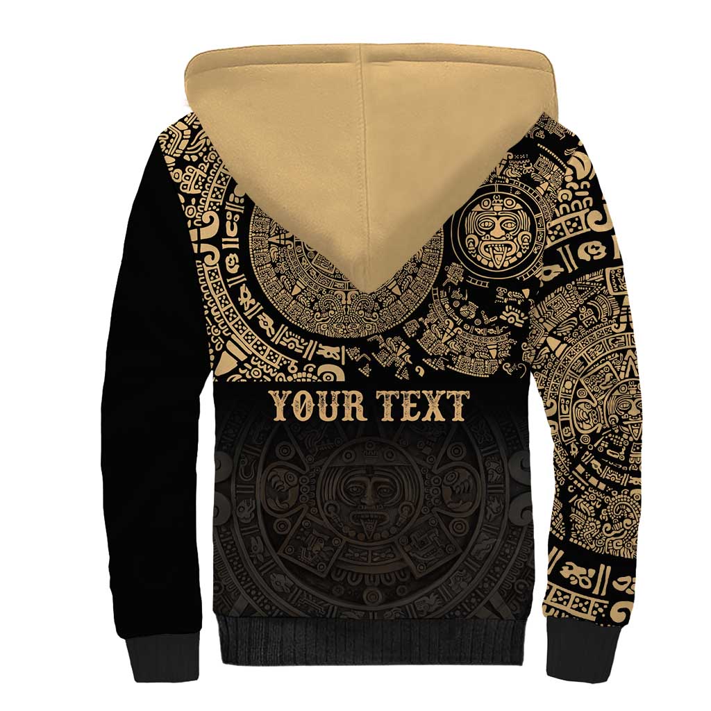 Gulf of Mexico Personalized Sherpa Hoodie Since 1569 Aztec Vingtage