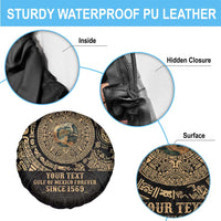 Gulf of Mexico Personalized Spare Tire Cover Since 1569 Aztec Vingtage