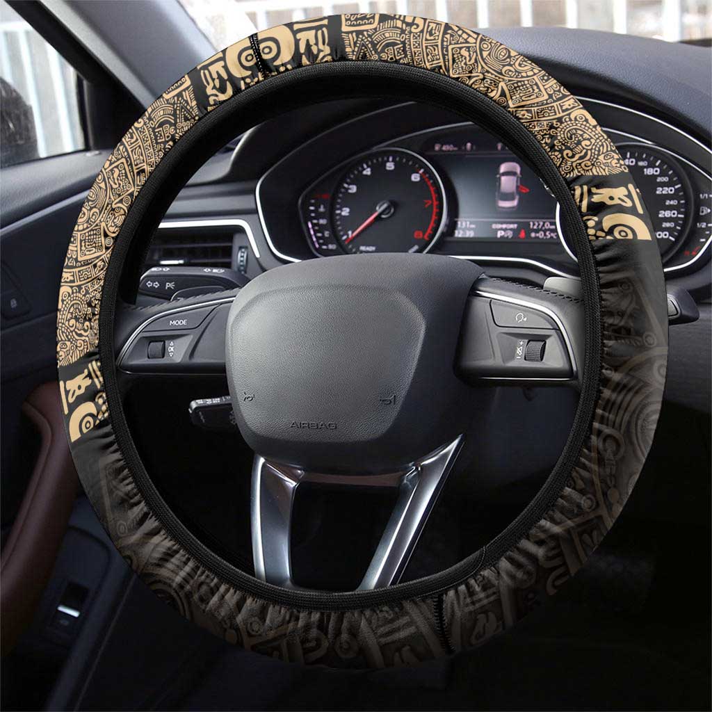 Gulf of Mexico Steering Wheel Cover Since 1569 Aztec Vingtage