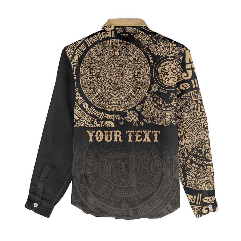 Gulf of Mexico Personalized Women Casual Shirt Since 1569 Aztec Vingtage