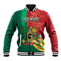 Gulf of Mexico Since 1672 Personalized Baseball Jacket Mexican Tequila and Tacos