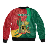 Gulf of Mexico Since 1672 Personalized Bomber Jacket Mexican Tequila and Tacos