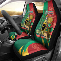Gulf of Mexico Since 1672 Personalized Car Seat Cover Mexican Tequila and Tacos