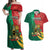 Gulf of Mexico Since 1672 Personalized Couples Matching Off Shoulder Maxi Dress and Hawaiian Shirt Mexican Tequila and Tacos