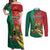 Gulf of Mexico Since 1672 Personalized Couples Matching Off Shoulder Maxi Dress and Long Sleeve Button Shirt Mexican Tequila and Tacos