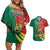 Gulf of Mexico Since 1672 Personalized Couples Matching Off Shoulder Short Dress and Hawaiian Shirt Mexican Tequila and Tacos