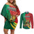 Gulf of Mexico Since 1672 Personalized Couples Matching Off Shoulder Short Dress and Long Sleeve Button Shirt Mexican Tequila and Tacos