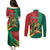 Gulf of Mexico Since 1672 Personalized Couples Matching Puletasi and Long Sleeve Button Shirt Mexican Tequila and Tacos