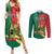Gulf of Mexico Since 1672 Personalized Couples Matching Summer Maxi Dress and Long Sleeve Button Shirt Mexican Tequila and Tacos