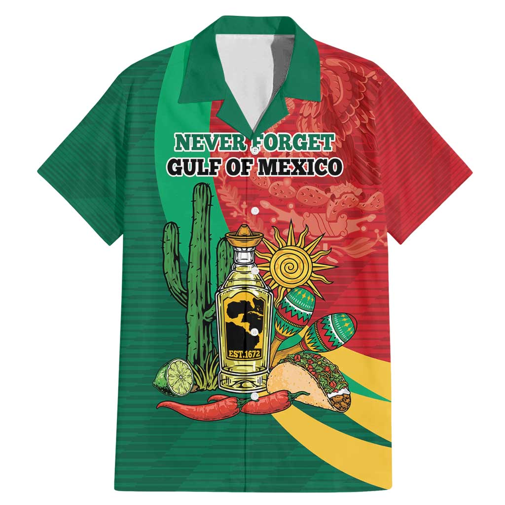 Gulf of Mexico Since 1672 Personalized Family Matching Mermaid Dress and Hawaiian Shirt Mexican Tequila and Tacos