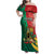 Gulf of Mexico Since 1672 Personalized Family Matching Off Shoulder Maxi Dress and Hawaiian Shirt Mexican Tequila and Tacos