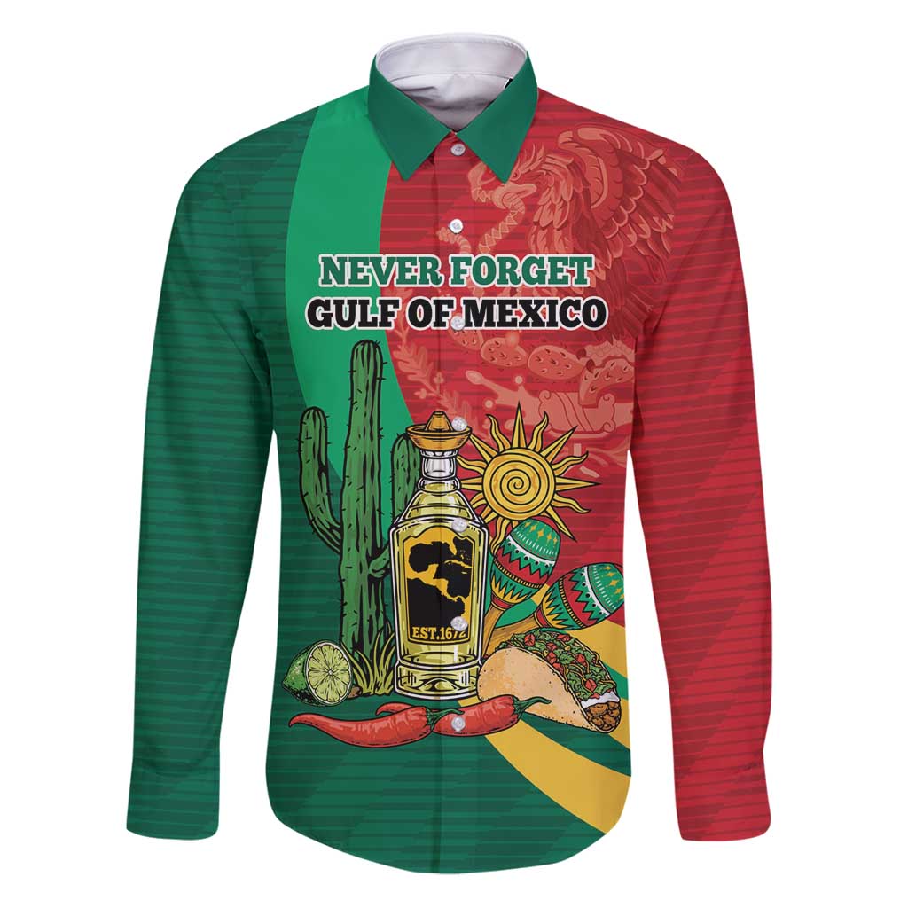 Gulf of Mexico Since 1672 Personalized Family Matching Puletasi and Hawaiian Shirt Mexican Tequila and Tacos