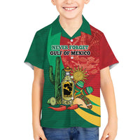 Gulf of Mexico Since 1672 Personalized Kid Hawaiian Shirt Mexican Tequila and Tacos