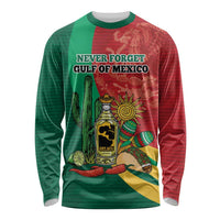 Gulf of Mexico Since 1672 Personalized Long Sleeve Shirt Mexican Tequila and Tacos