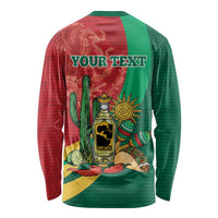 Gulf of Mexico Since 1672 Personalized Long Sleeve Shirt Mexican Tequila and Tacos