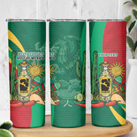 Gulf of Mexico Since 1672 Personalized Skinny Tumbler Mexican Tequila and Tacos