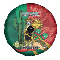 Gulf of Mexico Since 1672 Personalized Spare Tire Cover Mexican Tequila and Tacos
