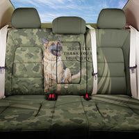 United States Canine Personalized Back Car Seat Cover USA Military K9s Camouflage