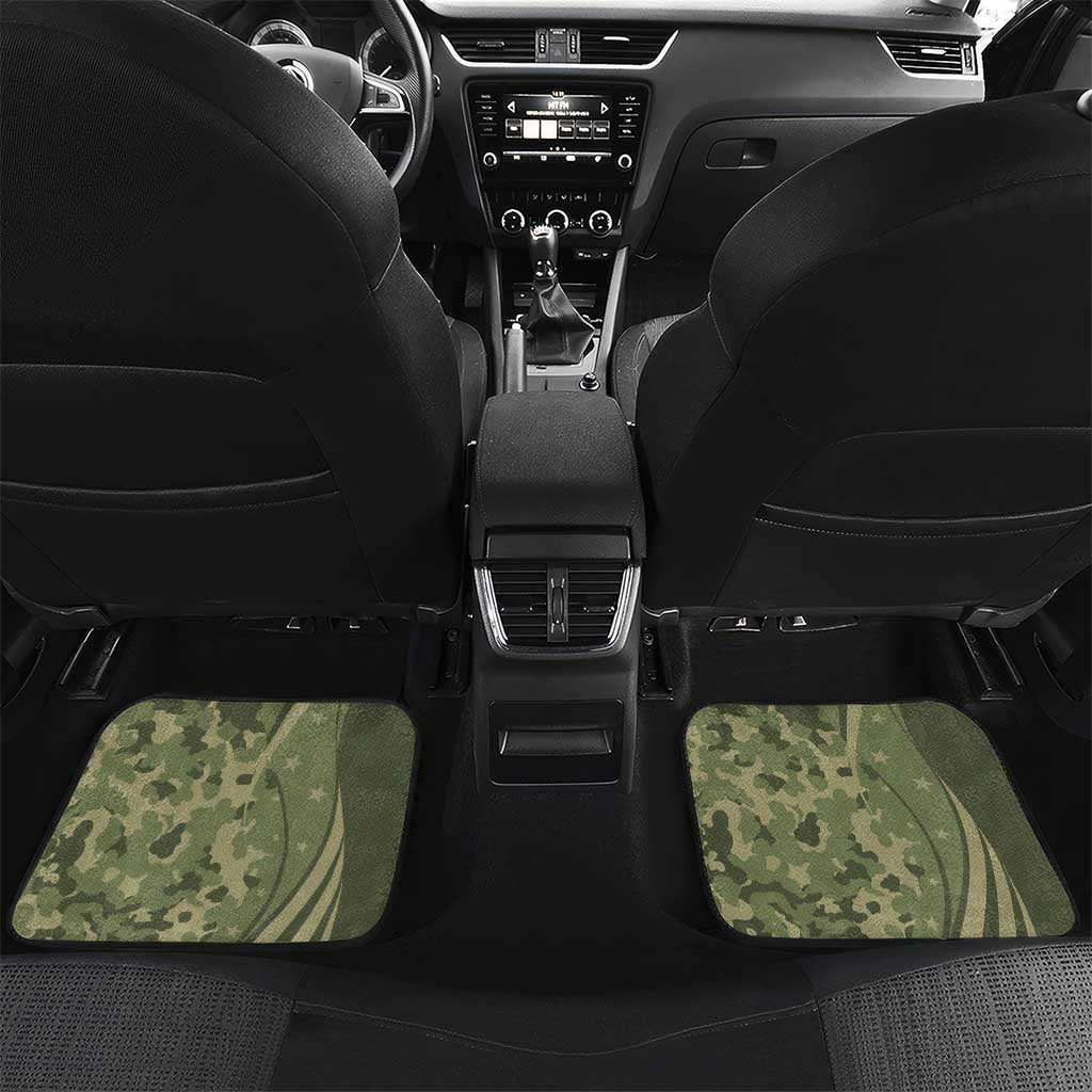United States Canine Personalized Car Mats USA Military K9s Camouflage