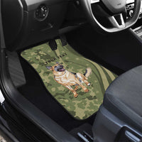 United States Canine Personalized Car Mats USA Military K9s Camouflage