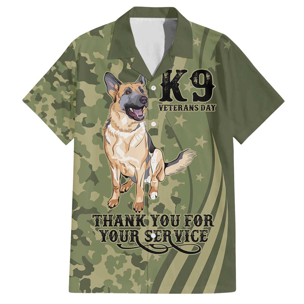 United States Canine Personalized Family Matching Puletasi and Hawaiian Shirt USA Military K9s Camouflage