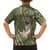 United States Canine Personalized Family Matching Summer Maxi Dress and Hawaiian Shirt USA Military K9s Camouflage