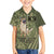 United States Canine Personalized Family Matching Summer Maxi Dress and Hawaiian Shirt USA Military K9s Camouflage