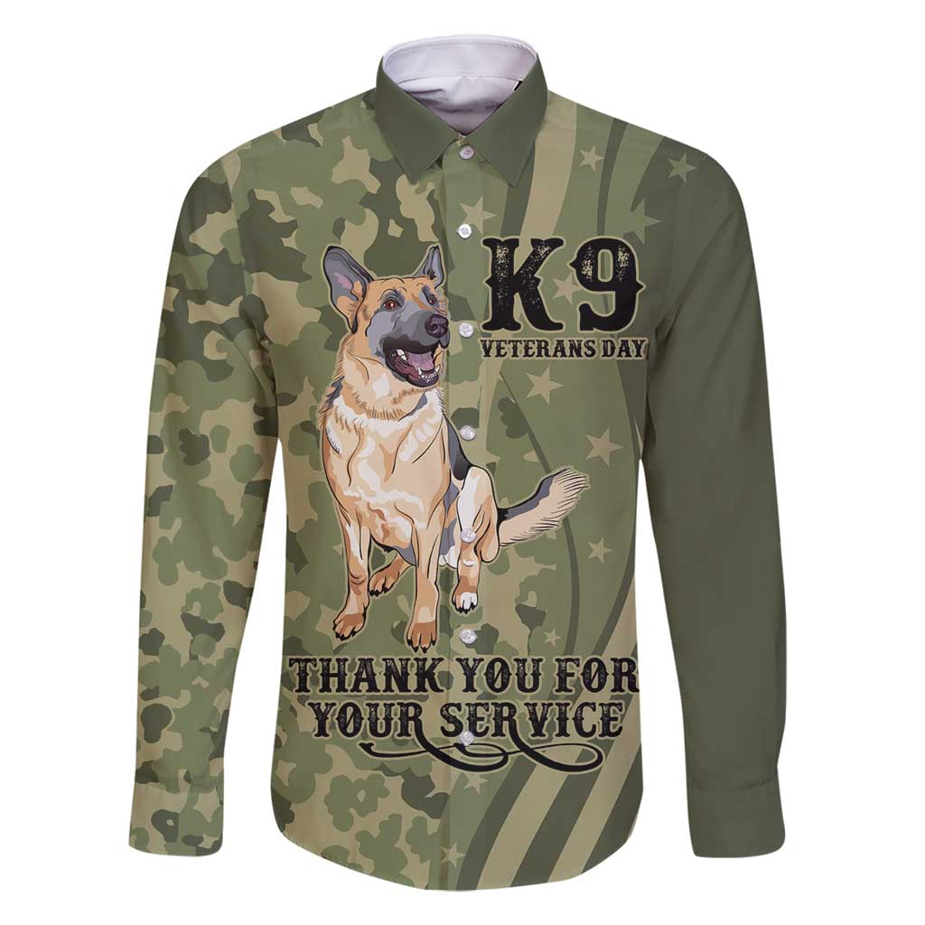 United States Canine Personalized Family Matching Tank Maxi Dress and Hawaiian Shirt USA Military K9s Camouflage
