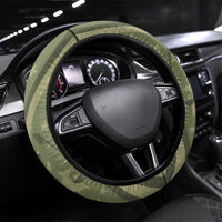 United States Canine Steering Wheel Cover USA Military K9s Camouflage