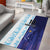 Argentina Football Custom Area Rug Vamos La Albiceleste Half Version