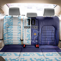 Argentina Football Custom Back Car Seat Cover Vamos La Albiceleste Half Version