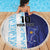 Argentina Football Custom Beach Blanket Vamos La Albiceleste Half Version