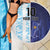 Argentina Football Custom Beach Blanket Vamos La Albiceleste Half Version