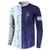 Argentina Football Custom Button Sweatshirt Vamos La Albiceleste Half Version