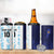 Argentina Football Custom 4 in 1 Can Cooler Tumbler Vamos La Albiceleste Half Version